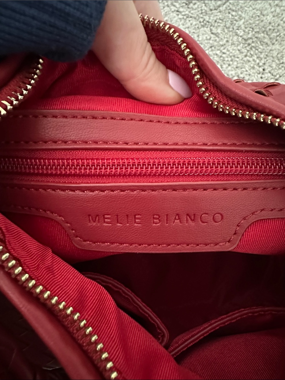 Anthropologie Melie Bianco Woven Bag - Picture 4 of 4